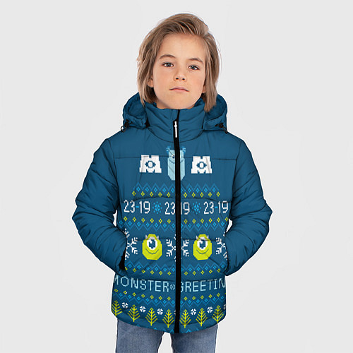 Детские зимние куртки Корпорация монстров
