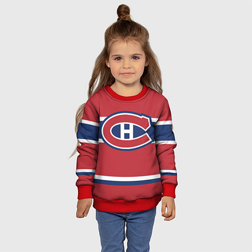 Детские 3D-свитшоты Монреаль Канадиенс