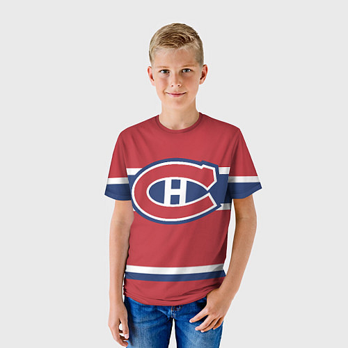 Детские 3D-футболки Монреаль Канадиенс