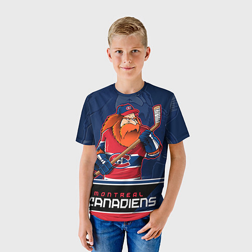 Детские футболки Монреаль Канадиенс