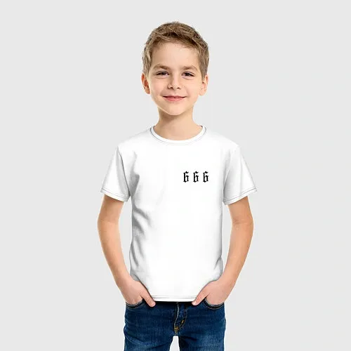 Детские хлопковые футболки Моргенштерн
