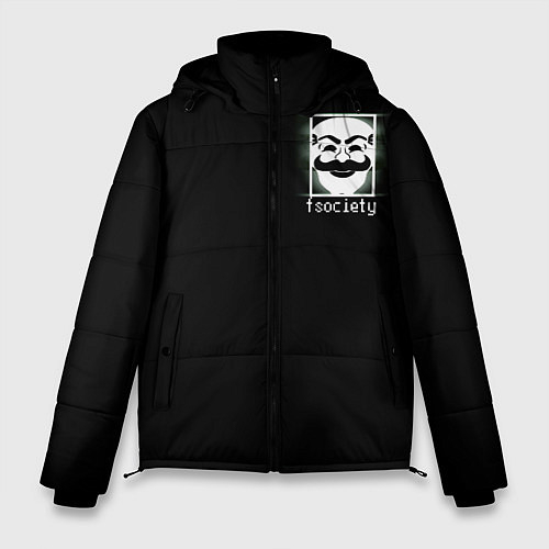 Мужские куртки с капюшоном Мистер Робот