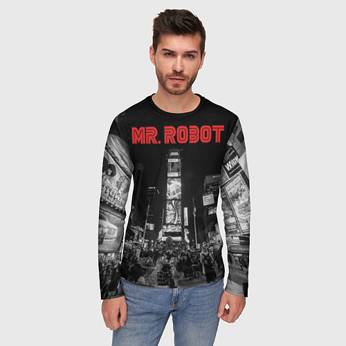 Мужские футболки с рукавом Мистер Робот