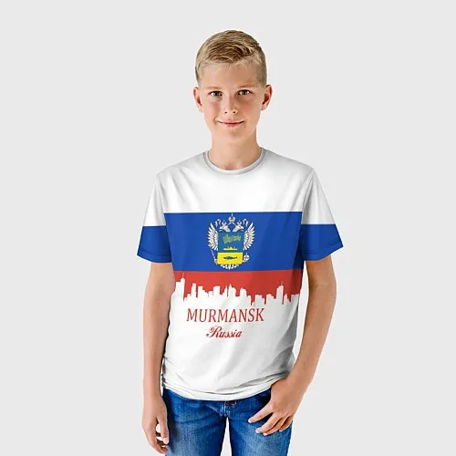 Детские 3D-футболки Мурманской области