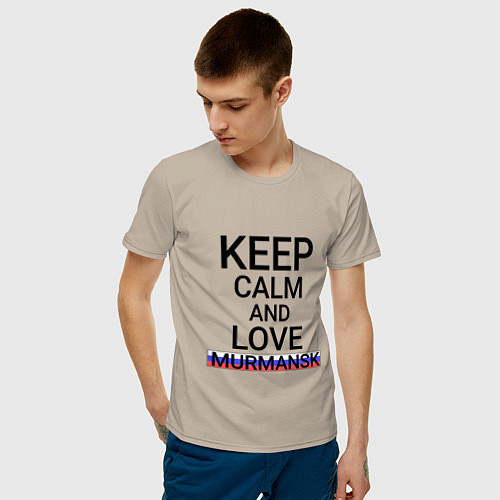 Мужские хлопковые футболки Мурманской области