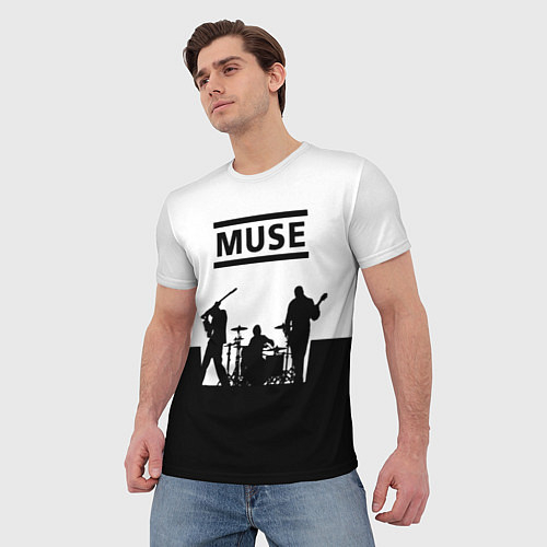 Мужские 3D-футболки Muse