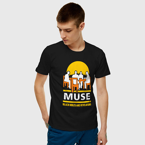Мужские хлопковые футболки Muse