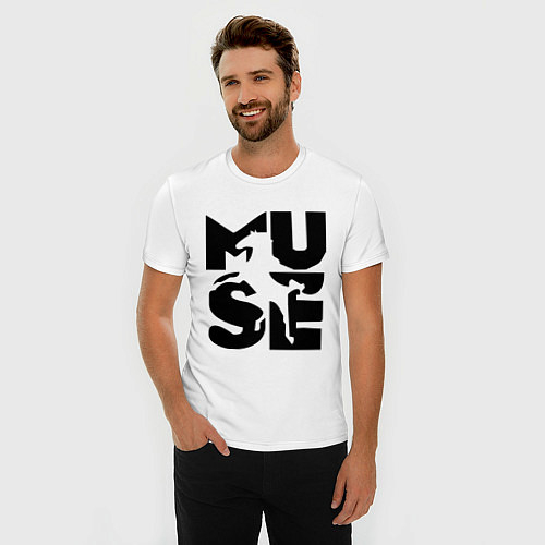 Мужские приталенные футболки Muse