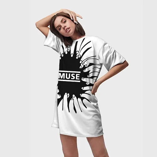 Женские длинные футболки Muse
