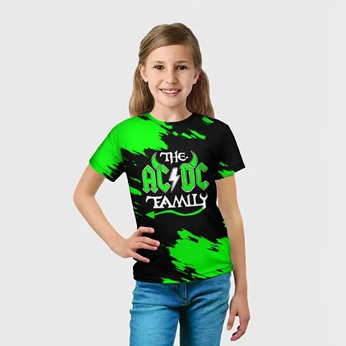 Детские 3D-футболки музыкальных групп