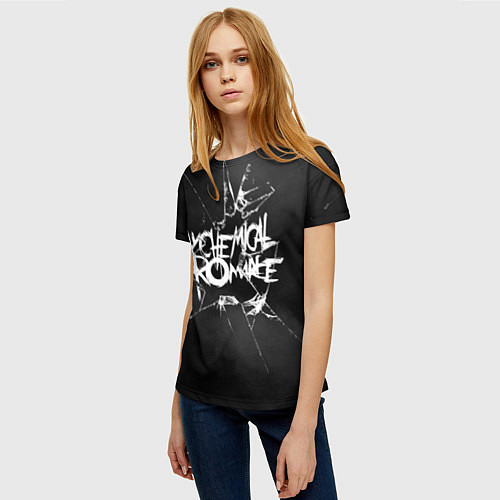 Женские 3D-футболки My Chemical Romance