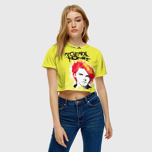 Женские укороченные футболки My Chemical Romance