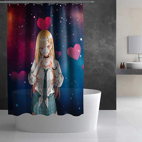 Шторки для душа Эта фарфоровая кукла влюбилась