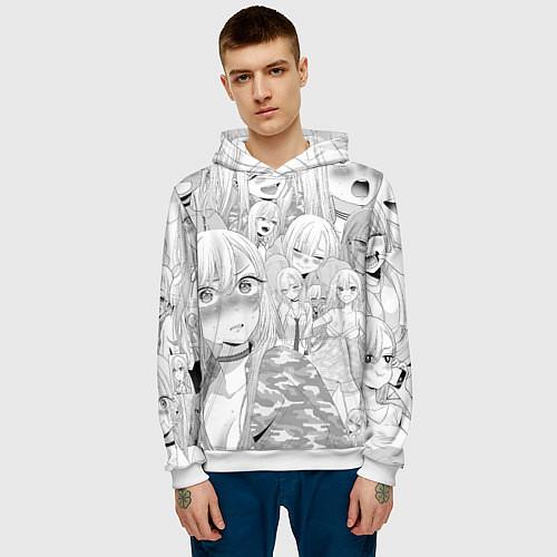 Мужские худи Эта фарфоровая кукла влюбилась