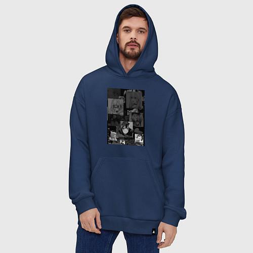 Мужские худи Эта фарфоровая кукла влюбилась