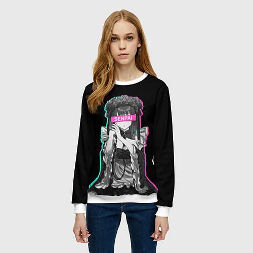 Женские свитшоты Эта фарфоровая кукла влюбилась