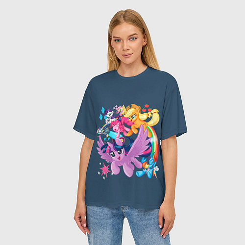 Женские 3D-футболки My Little Pony
