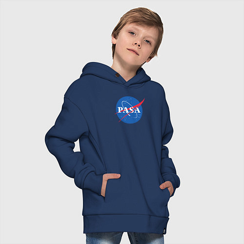 Детские толстовки оверсайз NASA