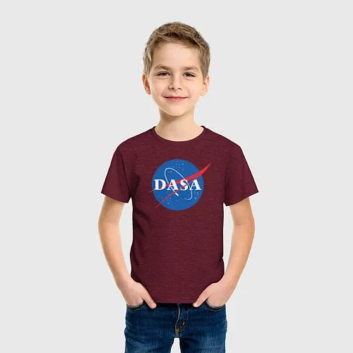 Детские хлопковые футболки NASA
