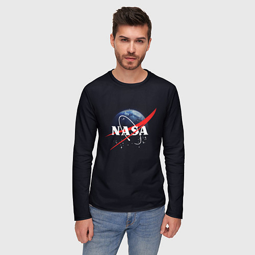 Мужские лонгсливы NASA