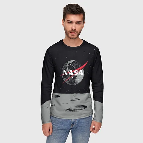 Мужские футболки с рукавом NASA