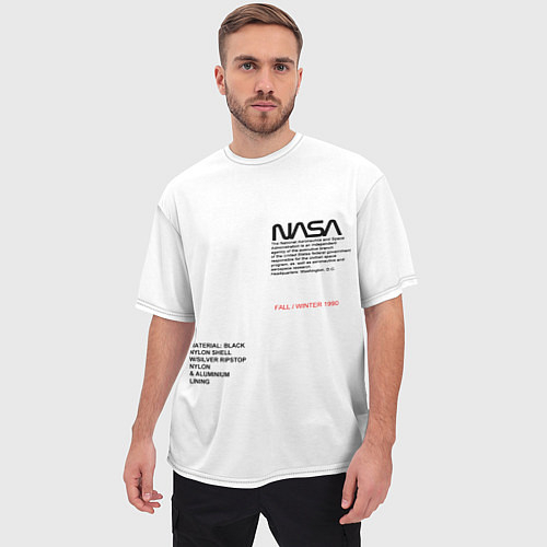 Мужские 3D-футболки NASA