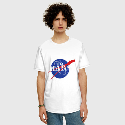 Мужские футболки оверсайз NASA