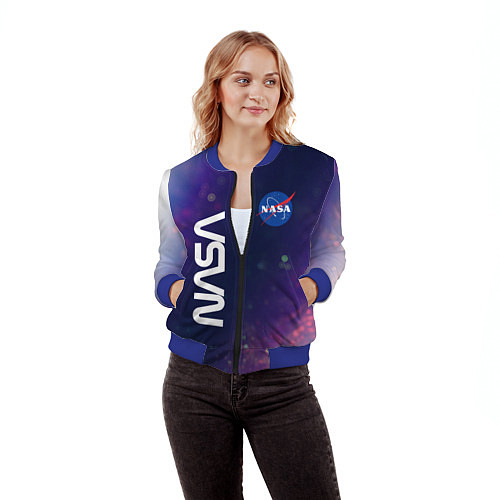 Женские куртки-бомберы NASA