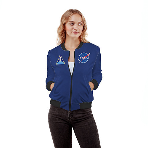 Женские куртки-бомберы NASA
