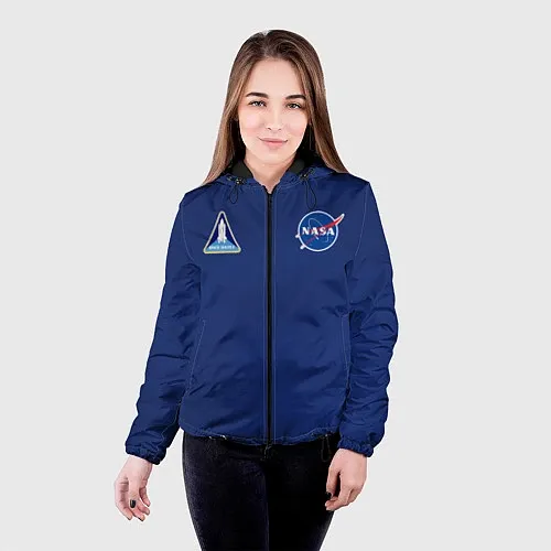 Женские куртки с капюшоном NASA