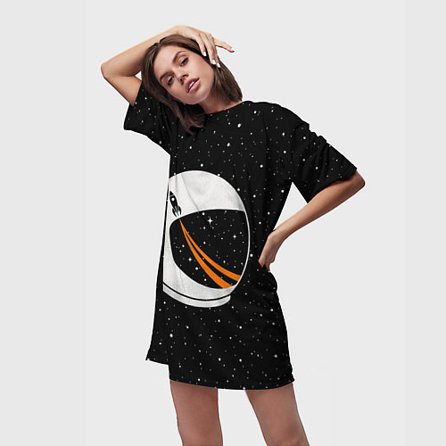 Женские длинные футболки NASA
