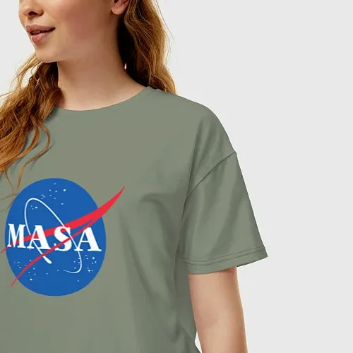 Женские Футболки оверсайз NASA