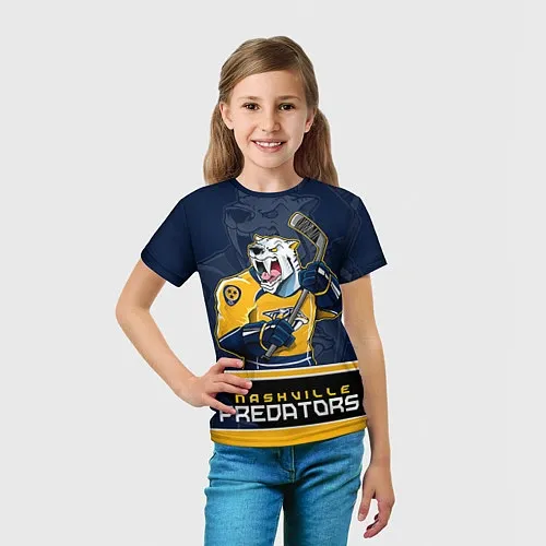 Детские 3D-футболки Нэшвилл Предэйторз