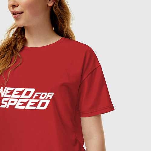 Женские футболки оверсайз Need for Speed