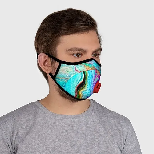 Неоновые маски для лица