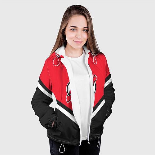 Женские куртки с капюшоном Нью-Джерси Дэвилз