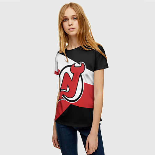 Женские футболки Нью-Джерси Дэвилз