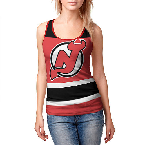 Женские майки-безрукавки Нью-Джерси Дэвилз