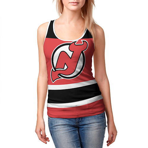 Женские майки-безрукавки Нью-Джерси Дэвилз