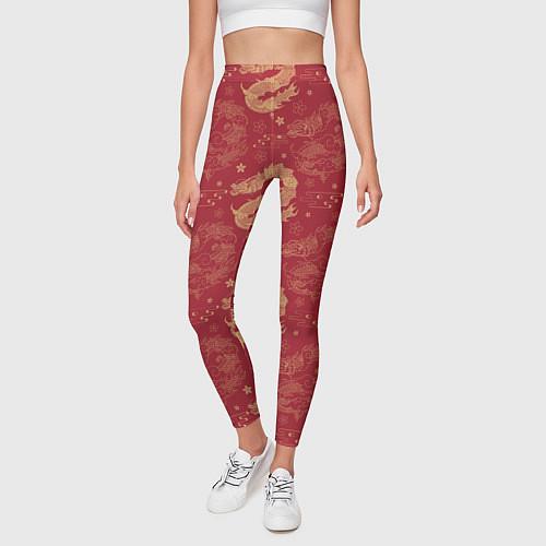 Женские леггинсы 2024 Новый Год