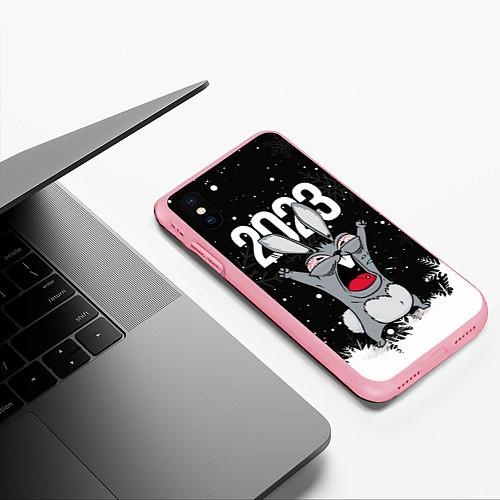 Чехлы для iPhone XS Max c новогодними надписями