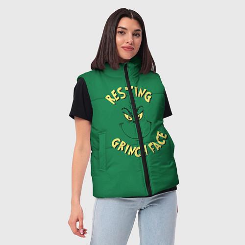 Женские жилетки c новогодними надписями