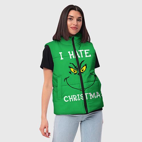 Женские жилетки c новогодними надписями