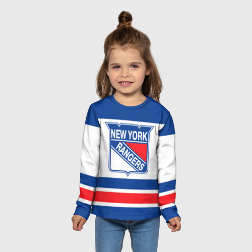 Детские футболки с рукавом Нью-Йорк Рейнджерс