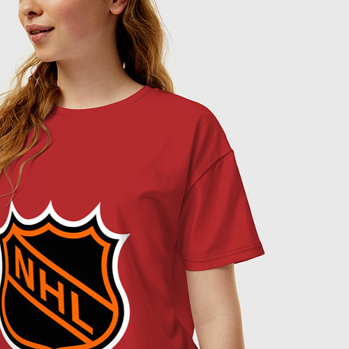 Женские хлопковые футболки НХЛ