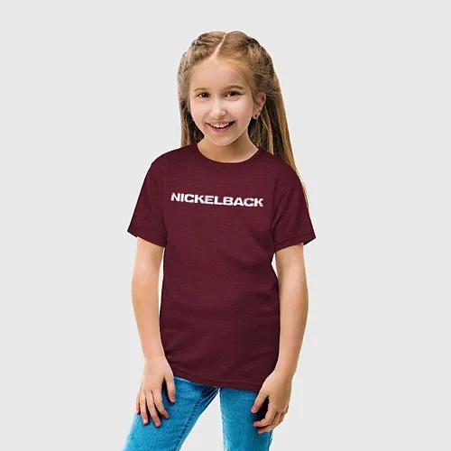 Детские хлопковые футболки Nickelback