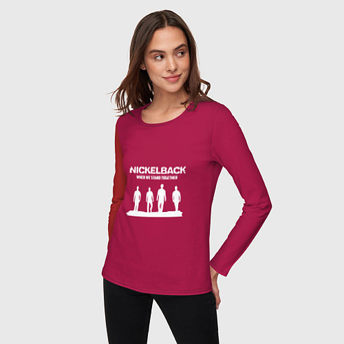 Женские футболки с рукавом Nickelback