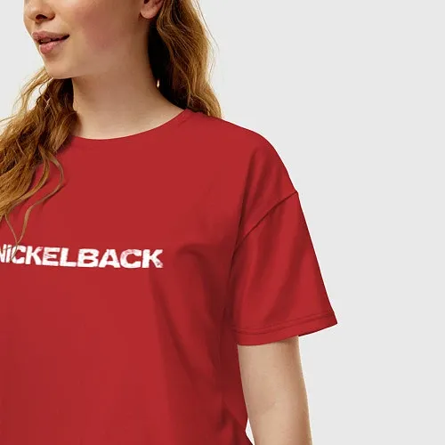 Женские хлопковые футболки Nickelback