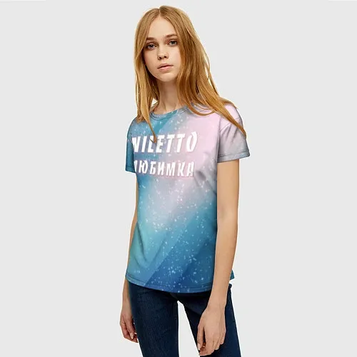 Женские 3D-футболки Niletto