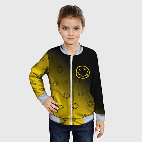 Детские куртки-бомберы Nirvana